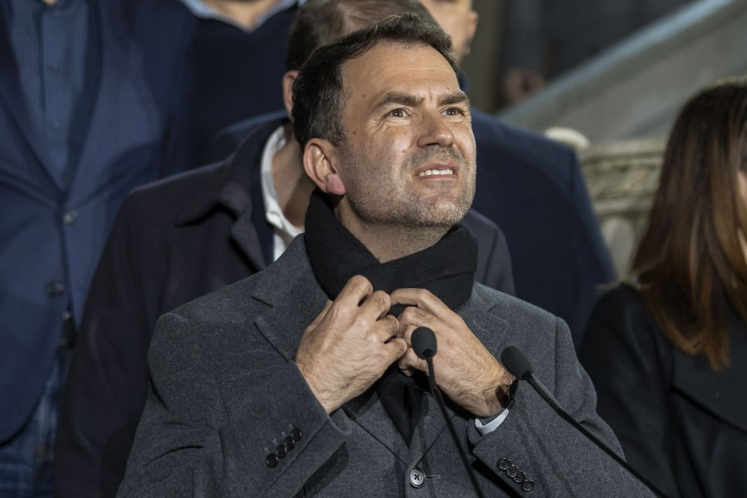 FOTO. Cătălin Drulă în clipa în care a observat rezultatul exit-poll la alegerile din Capitală