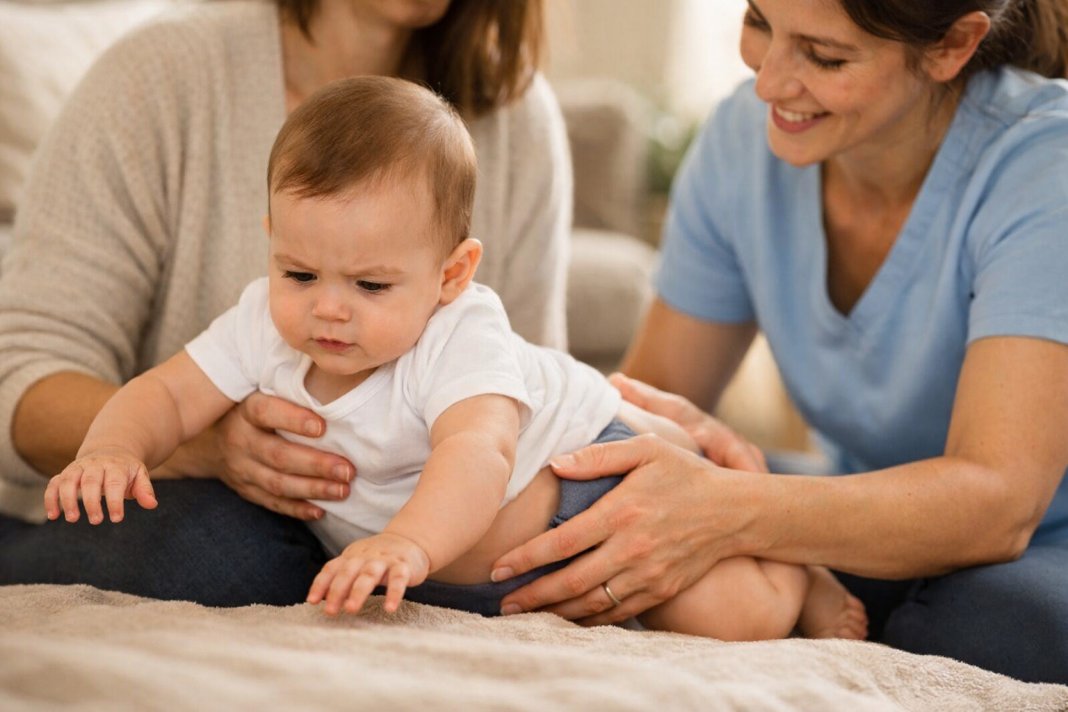 Cum recunoaștem hipertonia la sugar și ce poate face un kinetoterapeut?