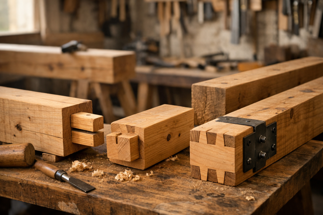 Cum se realizează îmbinările în construcțiile din lemn Cum se realizează îmbinările în construcțiile din lemn?