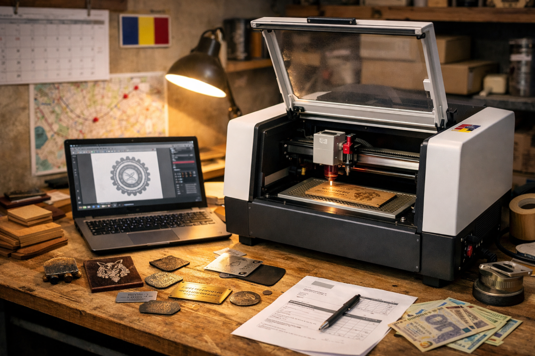 Cât de rentabilă este o mașină Gravotech pentru gravură laser în România și în cât timp se amortizează investiția?