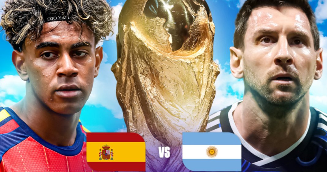 CM 2026: Spania - Argentina, FINALA AZI, la ora 22:00. Componențele de început