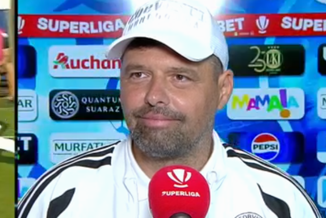 Florin Maxim a reacționat vehement după Farul - Corvinul 2-0: „Nu suntem naivi! Am fi meritat și noi să observăm o linie”