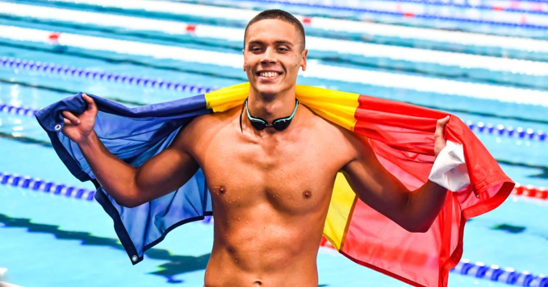 Cât ar putea să încaseze David Popovici după ce a câștigat medalie de aur la 100 m liber în cadrul campionatului european