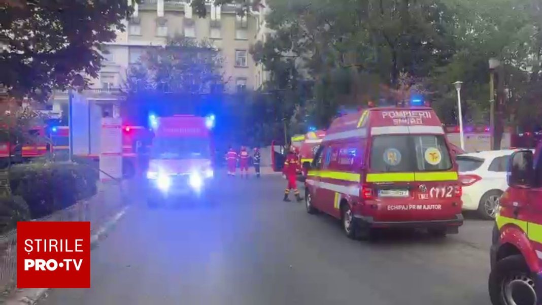 Incendiu la Institutul Clinic Fundeni din București – 37 de pacienți salvați de urgență